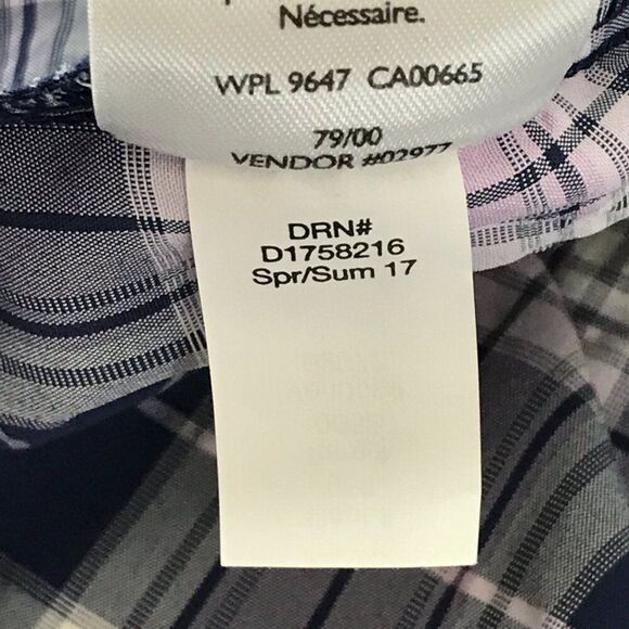 Eddie Bauer Adventurer II Long Sleeve Shirt Women's XL Plaid Hiking Outdoor - Picture 12 of 12